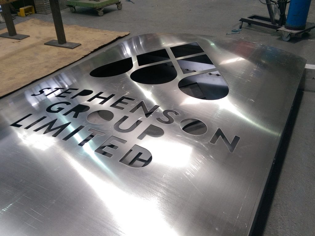 Metal Sign Fabrication Light Up Signs Aluminium Signs, Leeds