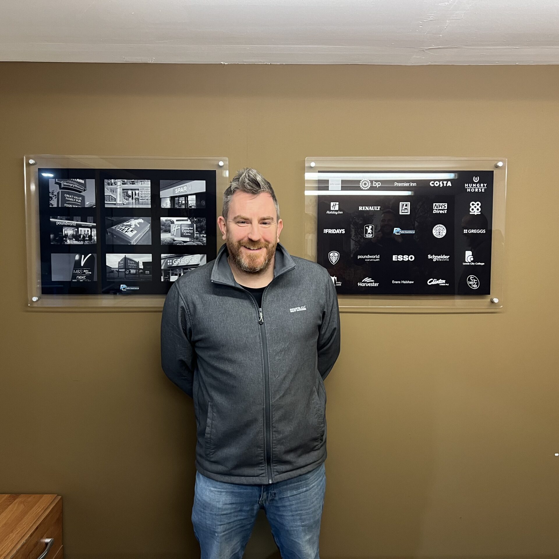 Dave at PC Fabrications in Leeds